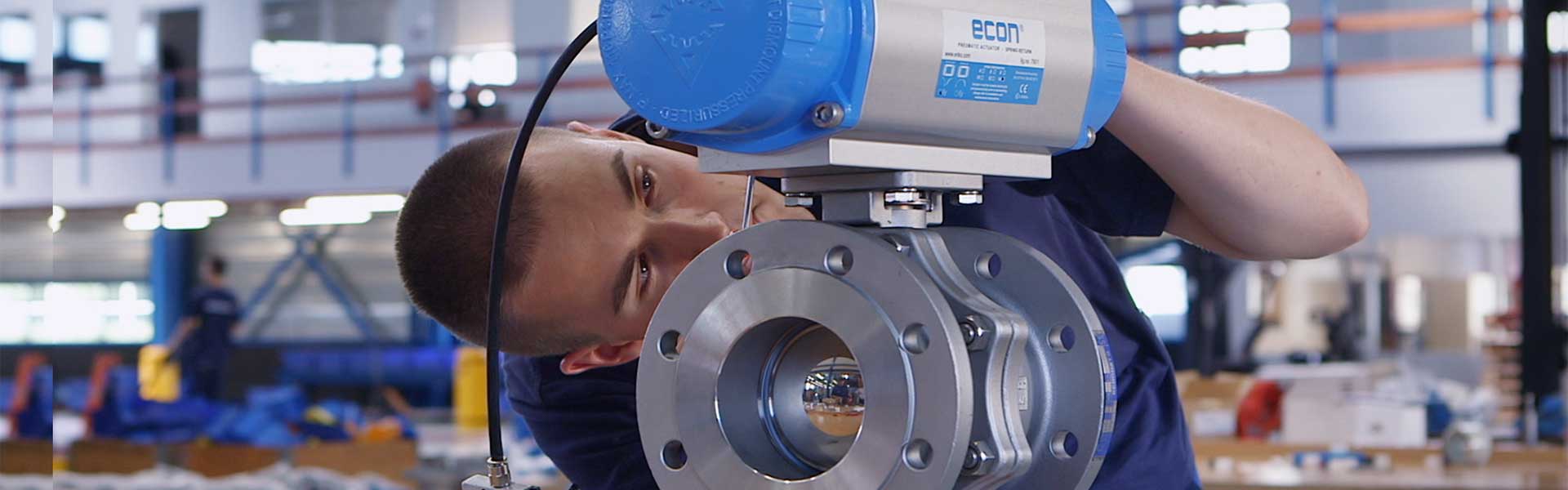 Aandrijvingen voor afsluiters ERIKS