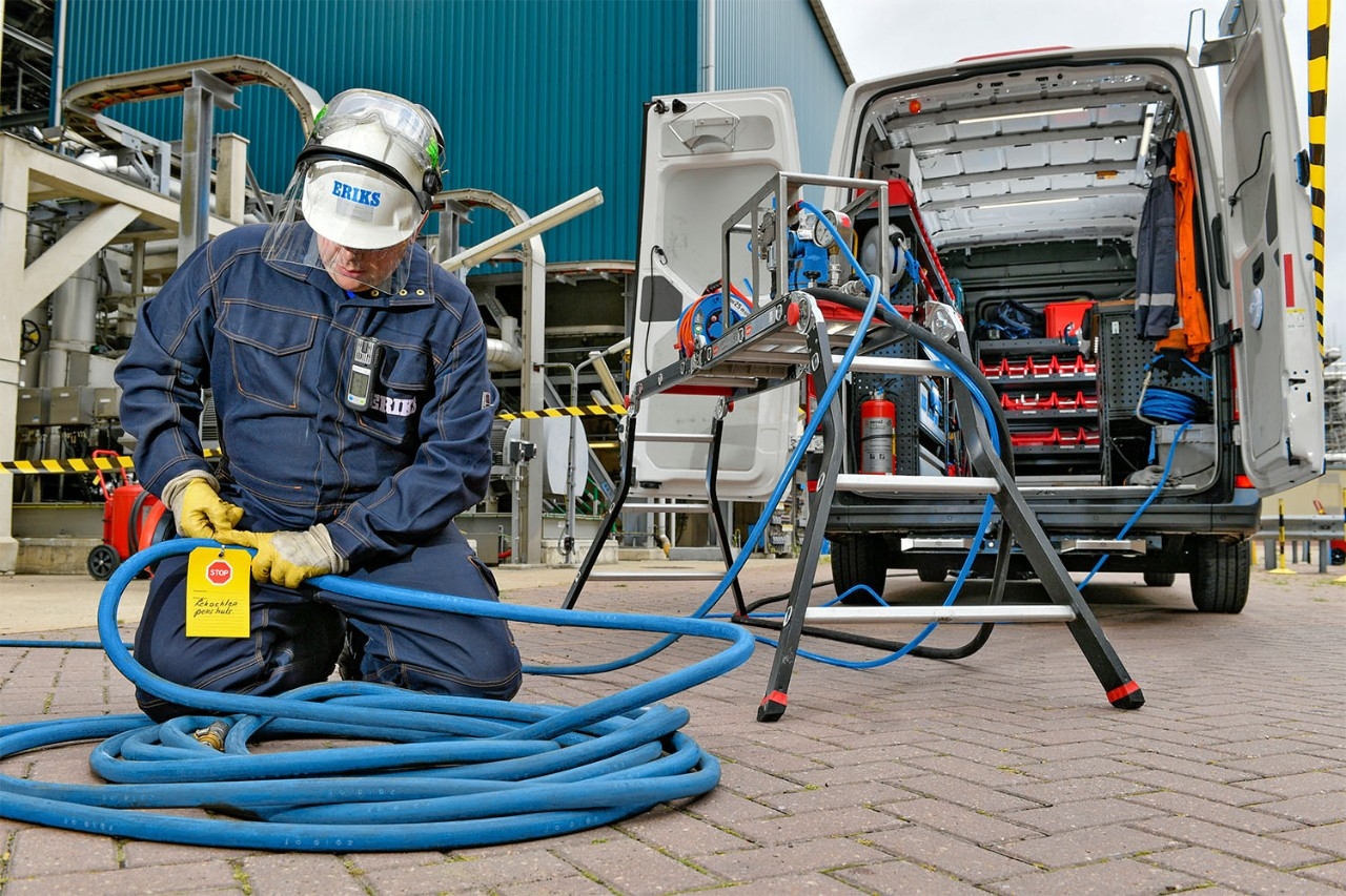 ERIKS slangeninspectie on site