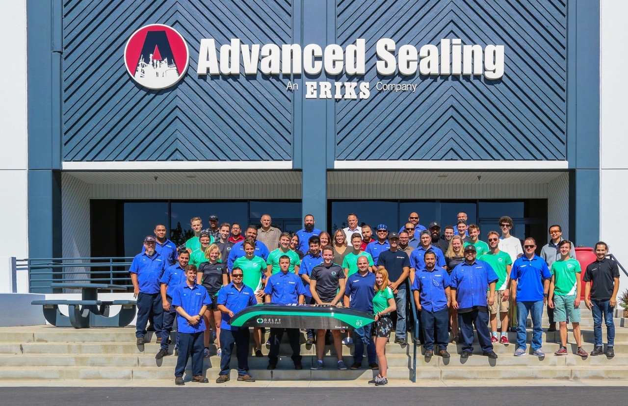 Delft Hyperloop en Advanced Sealing in Norwalk, Los Angeles