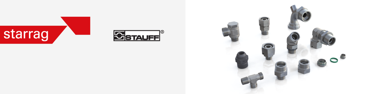 Installatie van metaal en grote, blauwe slangen